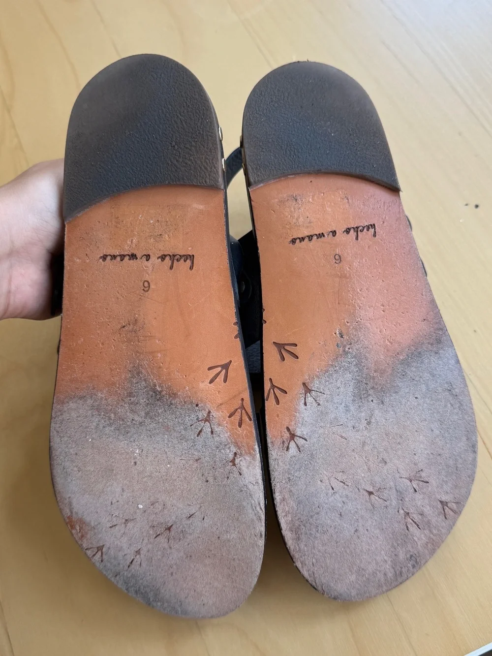 beek leather sandals